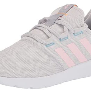 adidas Women's Casual Running Shoe, Dash Grey/Clear Pink/Flash Orange, 6.5