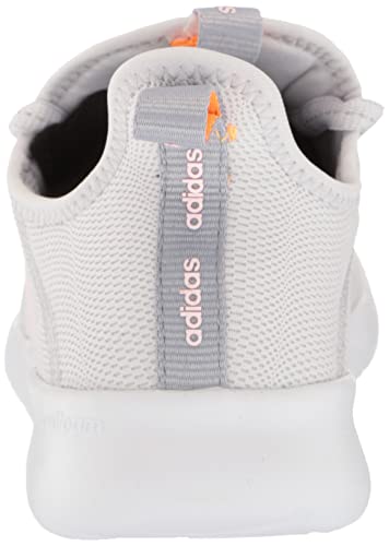 adidas Women's Casual Running Shoe, Dash Grey/Clear Pink/Flash Orange, 6.5