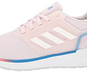 adidas Women's EQ19 Running Shoe, Almost Pink/White/Turbo, 7.5