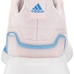 adidas Women's EQ19 Running Shoe, Almost Pink/White/Turbo, 7.5