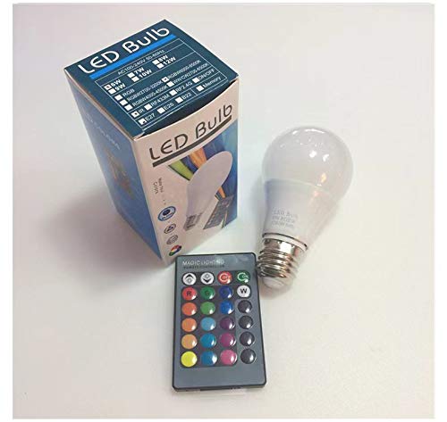 TANMAR Color Changing Light Bulb,Smart Bulb [2 Pack], E26/E27 9W (85-265V) RGBW LED