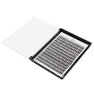 Bodermincer 10D/20D/30D/40D/50D Cluster to Choose Large Tray 240pcs D Curl Individual Cluster Eyelashes False Eyelashes Extension Individual Eyelash Bunche Lash Cluster DIY at Home (20D-14mm)