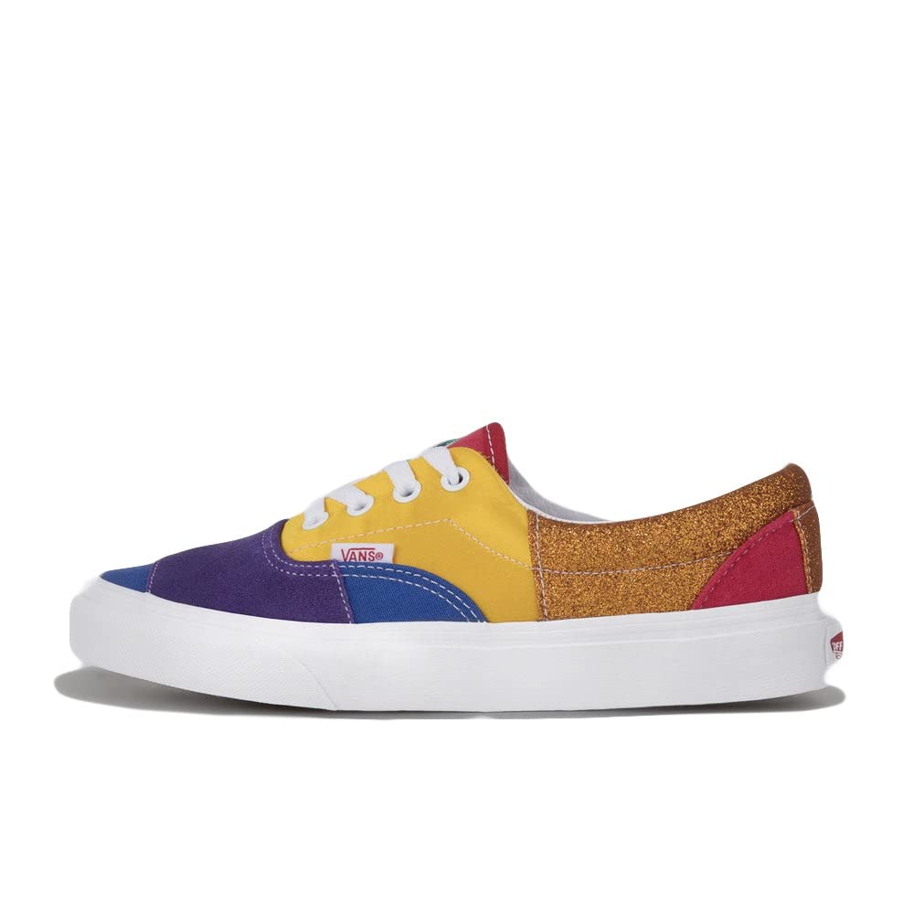 Vans FU ERA(44B) (Pride) Patchwork/True White Size : 6