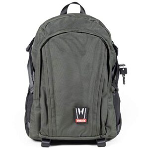 dime bags omerta transporter backpack | carbon filter lined bag with heavy-duty lock (green)