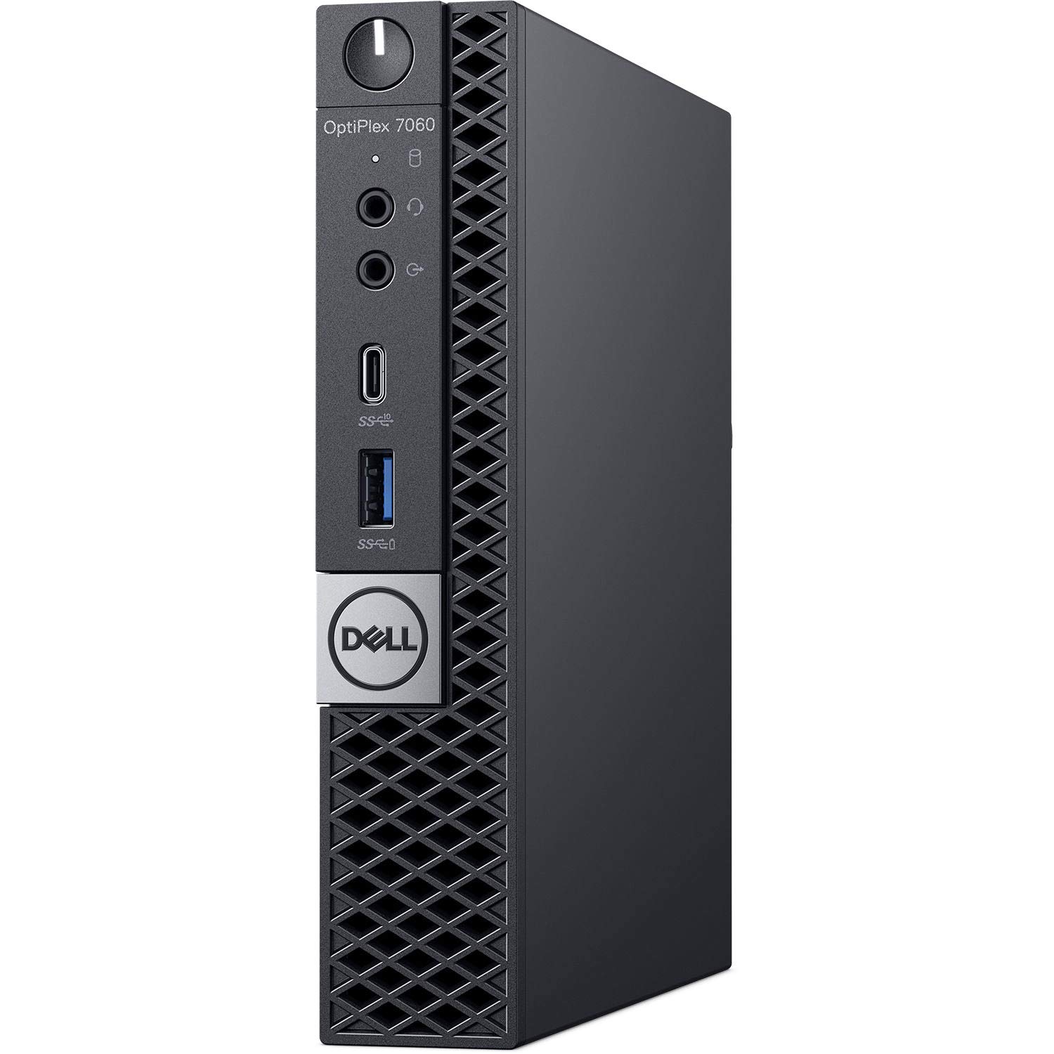 Dell Optiplex 7060 Micro Form Factor Desktop, Intel 6-Core i7 8700T 2.4Ghz, 32GB DDR4, 512GB NVMe M.2 SSD, USB Type C, Windows 10 (Renewed)