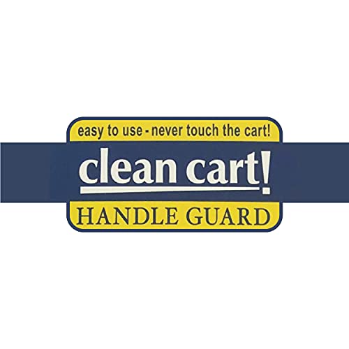 Clean Cart Secure Shopping Cart Handle Cover, Classic Colors, 3-Pack