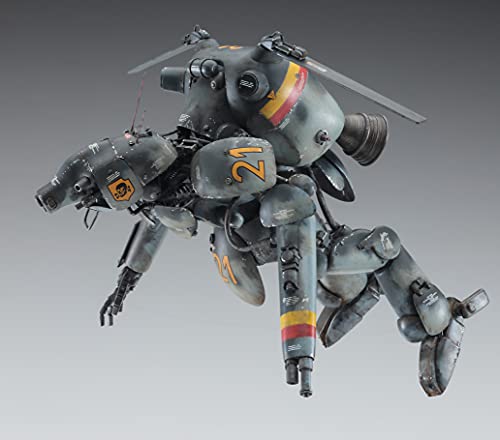 Hasegawa - 1:20 Space Type Humanoid Unmanned Interceptor Großer Hund Schwarzer Hund