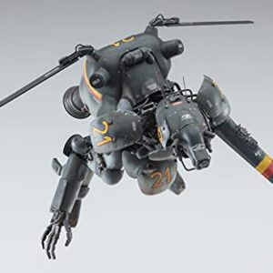 Hasegawa - 1:20 Space Type Humanoid Unmanned Interceptor Großer Hund Schwarzer Hund