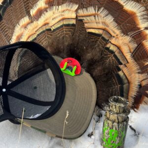 Bend-Able Reed Quiver (Clip-on) 2-Pack for Diaphragm Mouth Reeds. Quick Access to Your Elk, Turkey, Coyote Mouth Calls