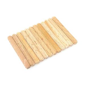 replacementscrews wooden dowel pins compatible with ikea part 101339 (kallax shelves) (pack of 12)