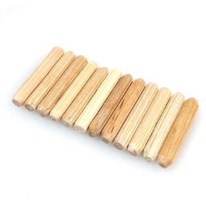 replacementscrews wooden dowel pins compatible with ikea part 101375 (pax wardrobe) (pack of 12)