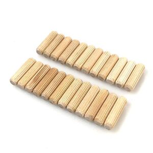 replacementscrews wooden dowel pins compatible with ikea part 101350 wood dowels (pack of 24)