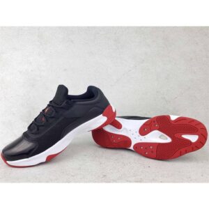 Nike Air Jordan 11 CMFT Low Black White Gym Red Shoes DM0844-005 - Size Men's 12 US