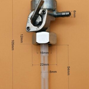 YAMAKATO Predator 9000 8750 6500 4000 4375 Generator Fuel Tank Shut Off Valve Fuel Petcock for Centurion Honda Westinghouse Duromax Durostar Powermate Powerhorse ETQ M16X1.5mm 3/16in