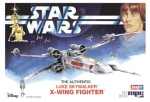 mpc star wars: a new hope x-wing fighter (snap) 1:63 scale model kit