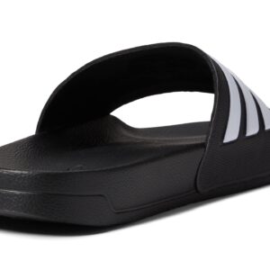 adidas Adult Adilette Shower Core Black/White/Core Black 9