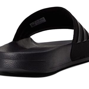 adidas Unisex Shower Slide Sandal, Core Black/Core Black/Core Black, 9 US Men