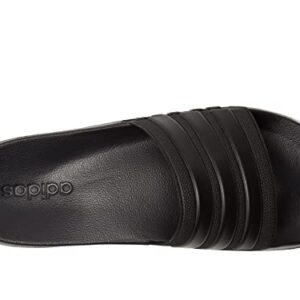 adidas Unisex Shower Slide Sandal, Core Black/Core Black/Core Black, 9 US Men