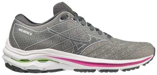 Mizuno Women's Wave Inspire 18 Running Shoe, Ultimate Grey/Silver, 9