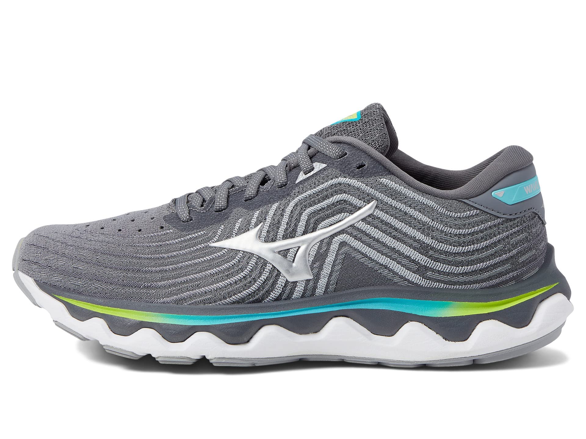 Mizuno womens Wave Horizon 6 Running Shoe, Ultimate Grey-silver, 8 US