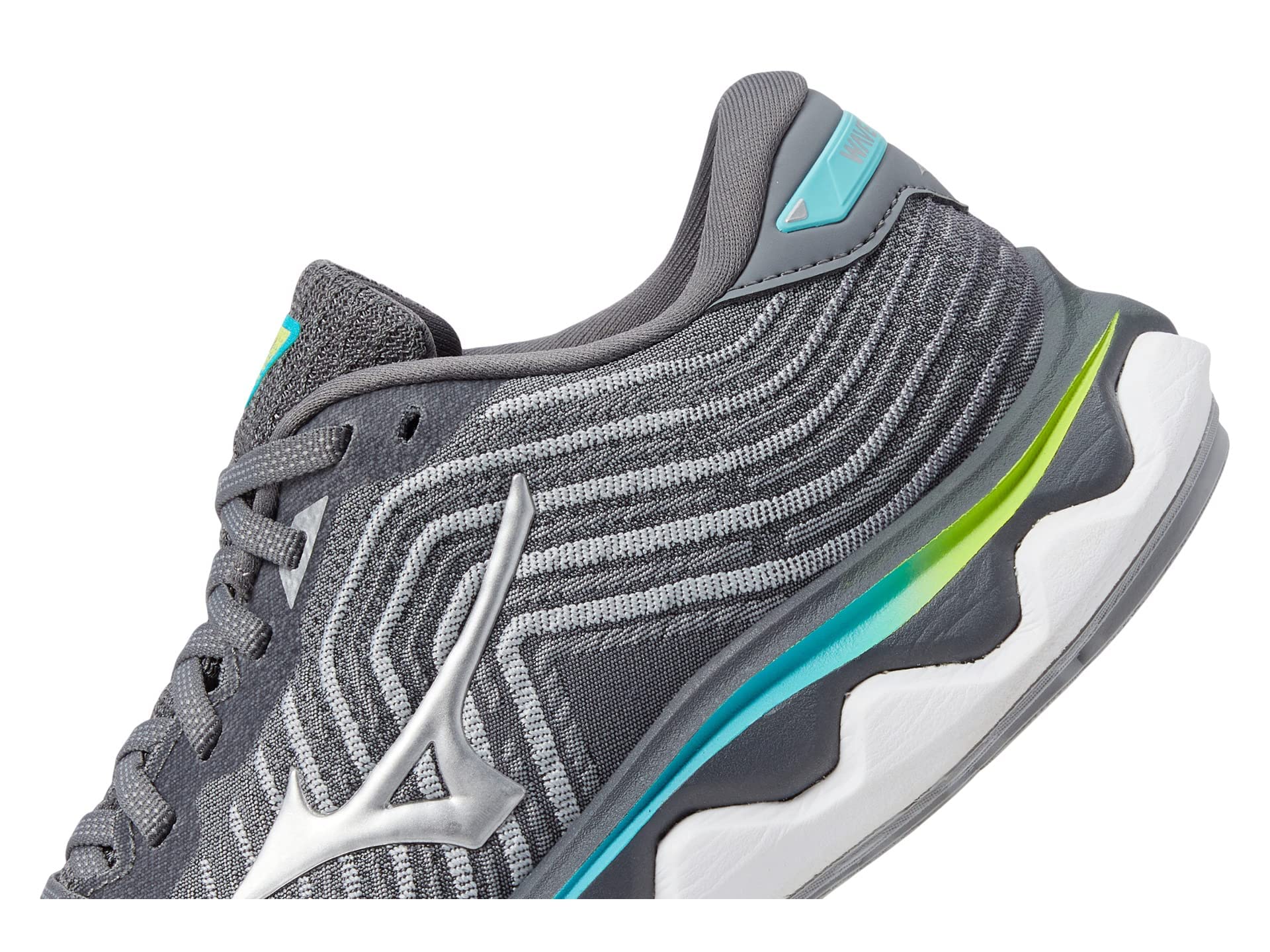 Mizuno womens Wave Horizon 6 Running Shoe, Ultimate Grey-silver, 8 US