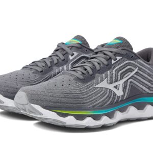 Mizuno womens Wave Horizon 6 Running Shoe, Ultimate Grey-silver, 8 US