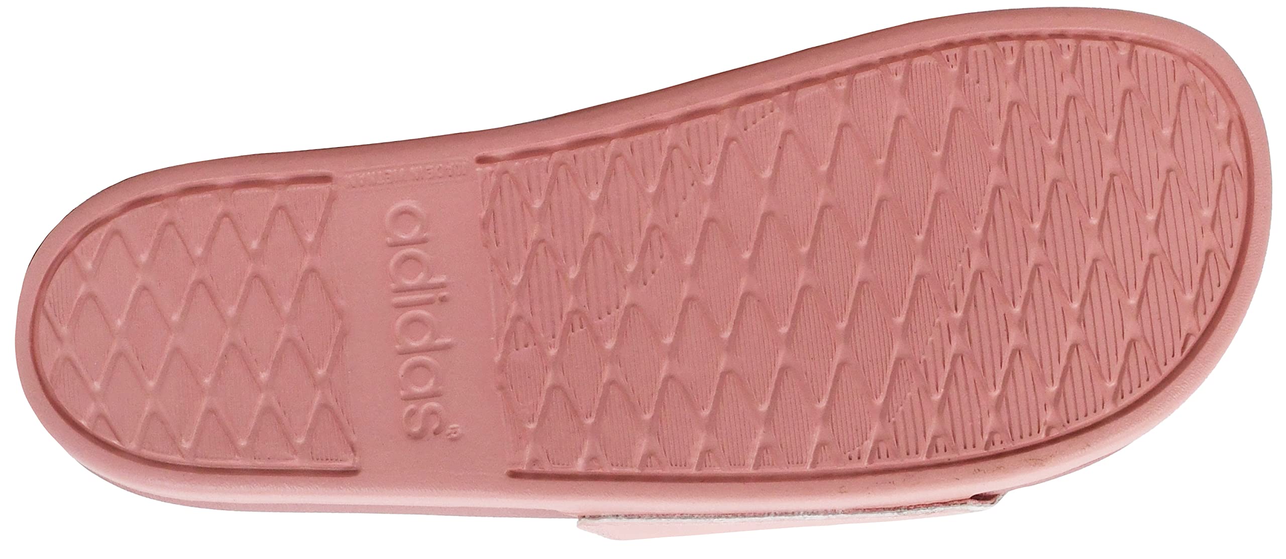 adidas Women's Adilette Comfort Slides Sandal, Wonder Mauve/Maeamt/Maeamt, 10