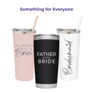 Groom Tumbler - Custom Vacuum Insulated Stainless Steel Groom Cup Mug with Lid and Straw - Cup for Fiance - Coffee Mug for Groom to Be - Groom Travel Tumbler - Engagement Tumbler - Newly Engaged Son