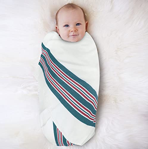 Lenenz Baby Receiving Blankets, 100% Cotton Flannel Receiving Blanket, Perfect for swaddling & Wrapping, Ultra-Soft Hospital Blankets, Size 30 x 40 inch (6)