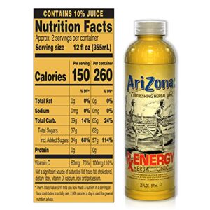 AriZona Rx Energy, 20 Fl Oz (Pack of 24)