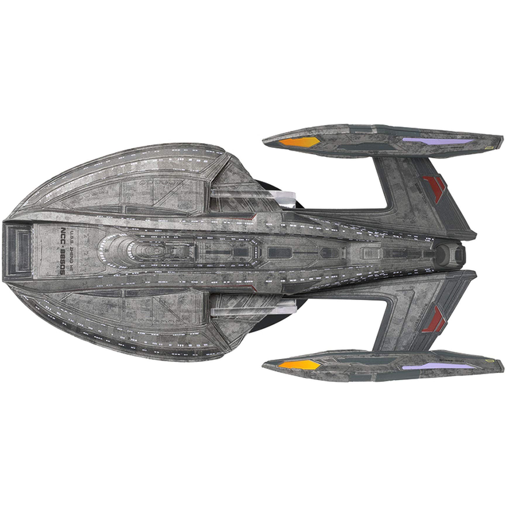 The Official Star Trek Universe Collection | U.S.S. Zheng He with Magazine Issue 2 by Eaglemoss Hero Collector