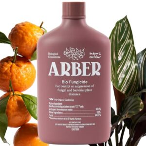 arber organic liquid concentrate for indoor and house plants | natural gardening (organic fungicide)
