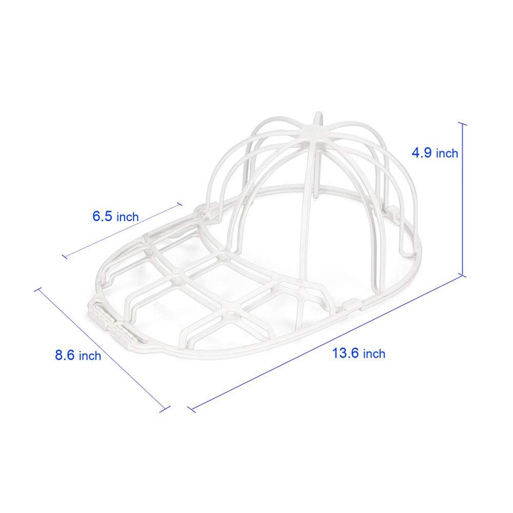 YEENOR Hat Washer, Cap Washer 3 Pack, Baseball Cap Washers,Baseball Hat Cleaner/Cleaning Protector,Ball Cap Washing Frame Cage Hat Washing Holder