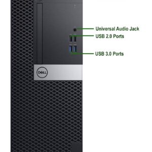 Dell OptiPlex Tower Desktop Computer PC, Intel Core i5 6500, 3.2GHz Processor, 16GB Ram, 512GB M.2 SSD, WiFi & Bluetooth, FHD 24 Monitor, Wireless Keyboard and Mouse, Windows 10 Pro (Renewed)