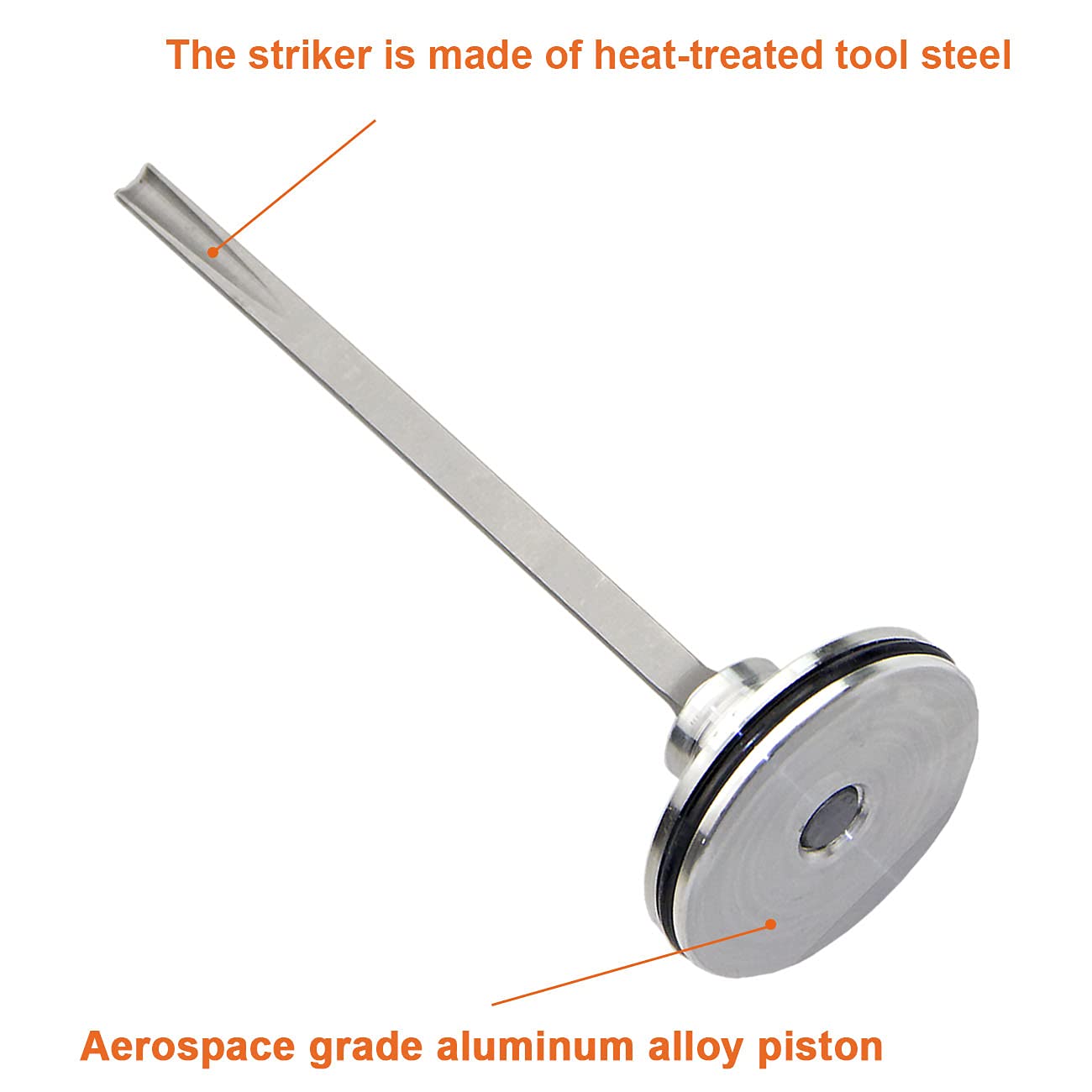 (3)877-323 Aftermarket Piston Driver &(3) 883-511 Piston Bumper Kit - for Hitachi NR83A, NR83A2, NR83A2(S) Air Nailer - Framing Nailers 885915, 877323, SP 877-323, SP 885-915 878-303 Piston Assembly