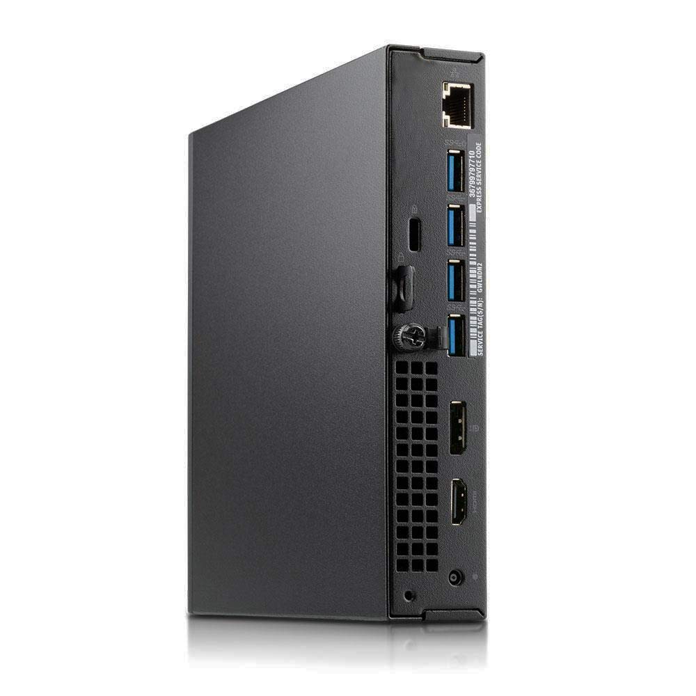 Dell Optiplex 7050 Micro Form Factor Desktop, Intel i7 7700T 2.9Ghz, 32GB DDR4, 1TB NVMe M.2 SSD, HDMI, Windows 10 (Renewed)