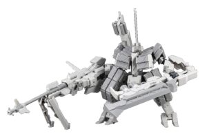 kotobukiya frame arms: kagutsuchi-hou otsu armor set version f.m.e. plastic model kit, multicolor