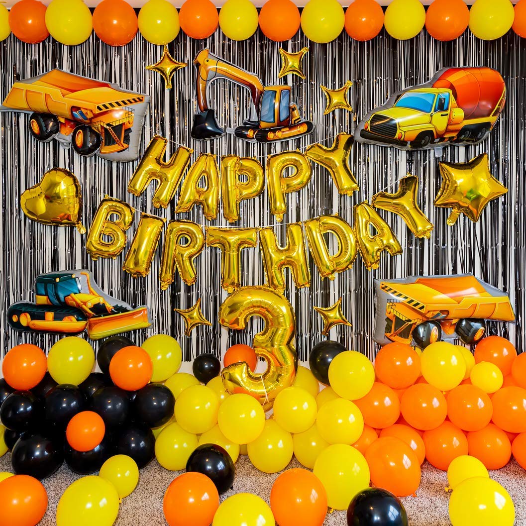 Construction Birthday Party Supplies Construction Themed Birthday Party Decorations for Boys
