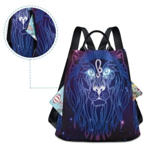 ALAZA Leo Zodiac Sign Backpack for Daily Shopping Travel