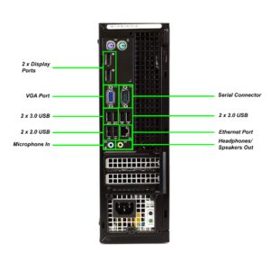 Dell OptiPlex 9020 SFF Computer Desktop PC, Intel Core i7 Processor, 16GB Ram, 256GB M.2 Solid State, Wireless Keyboard & Mouse, Wi-Fi & Bluetooth, HDMI, Windows 10 Pro (Renewed)