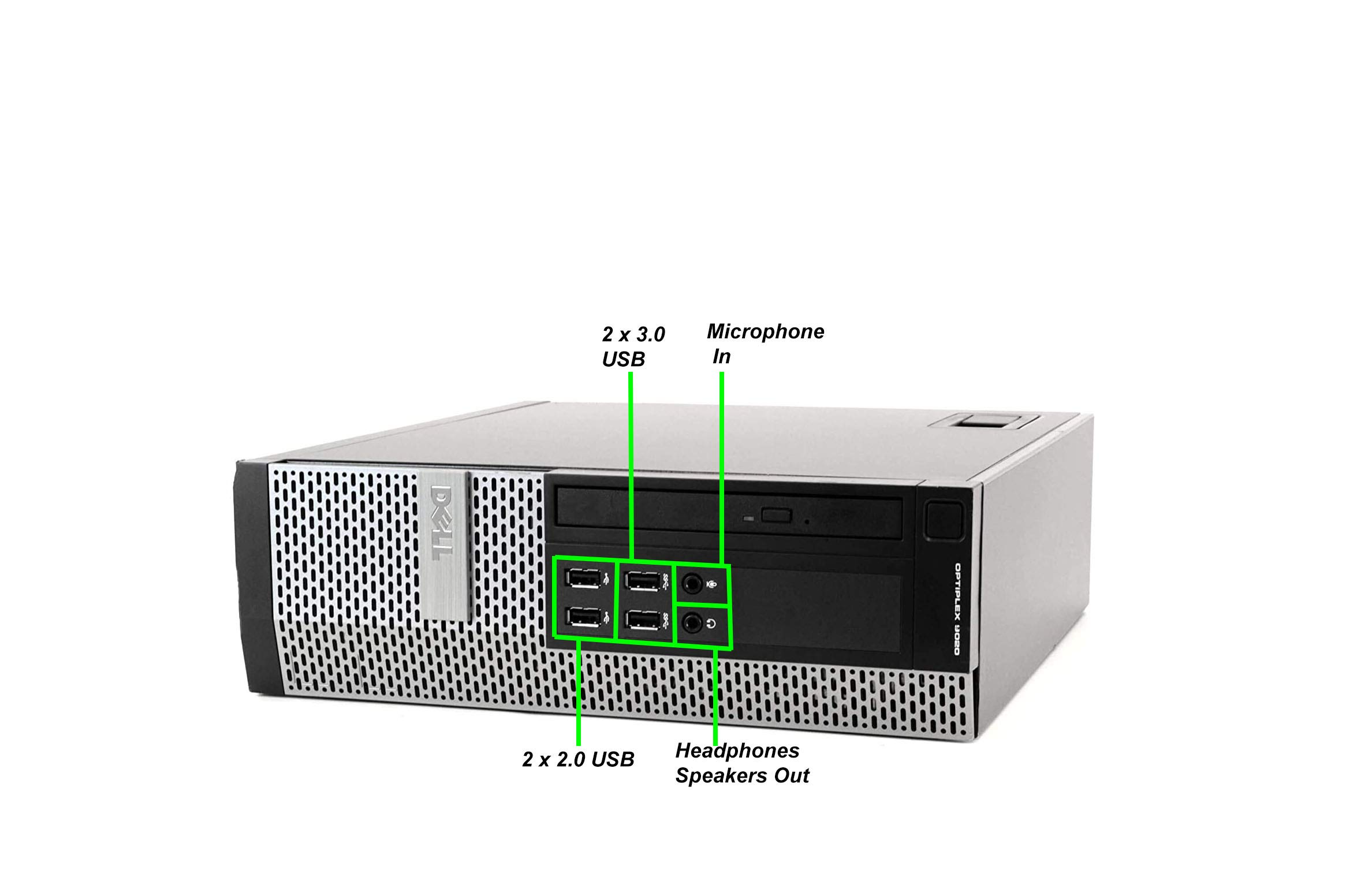 Dell OptiPlex 9020 SFF Computer Desktop PC, Intel Core i7 Processor, 16GB Ram, 256GB M.2 Solid State, Wireless Keyboard & Mouse, Wi-Fi & Bluetooth, HDMI, Windows 10 Pro (Renewed)