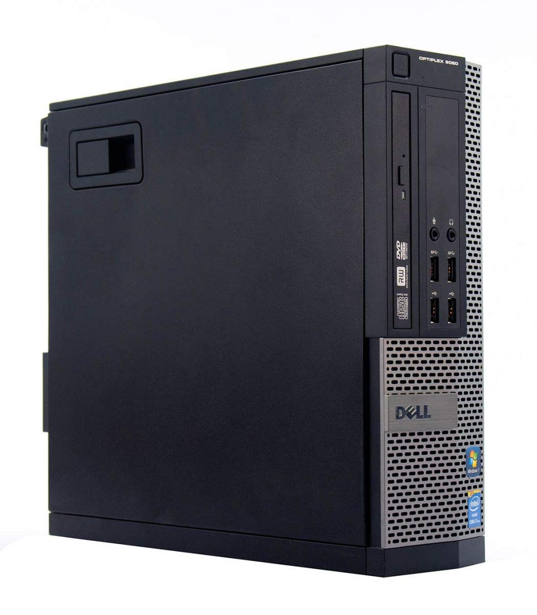 Dell OptiPlex 9020 SFF Computer Desktop PC, Intel i5 Processor, 32GB Ram, 256GB M.2 SSD + 2 TB HDD, FHD 24 Monitor, Wireless Keyboard and Mouse, WiFi & Bluetooth, Windows 10 Pro (Renewed)