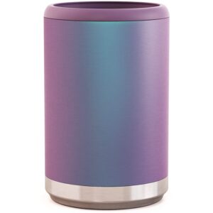 Maars Standard Can Cooler for Beer & Soda | Stainless Steel 12oz Beverage Sleeve, Double Wall Vacuum Insulated Drink Holder - Purple Haze