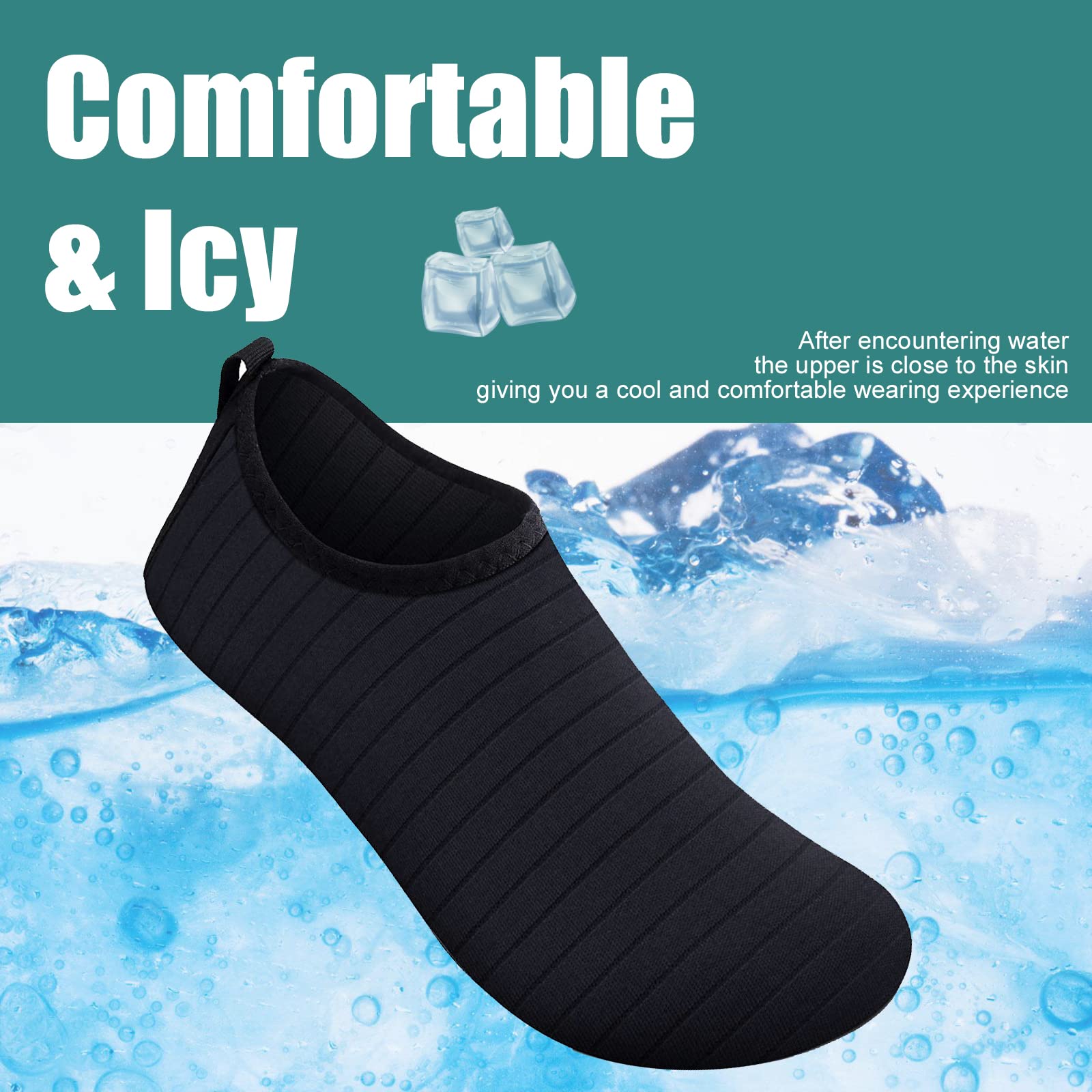 Unisex Water Shoes Quick-Drying Aqua Shoes Summer Outdoor Swimming Slipper On Surf Beach Water Shoes Women Men