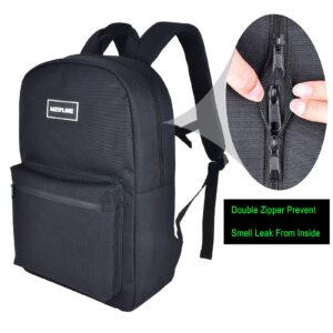 MZIPLINE Laptop Backpack Bag - Smell Proof- With TSA Lock & Key Anti Theft Travel Daypack bag Rucksack for Men & Women