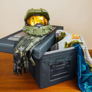 Halo UNSC Footlocker Foldable Storage Bin | 24 x 12 Inches