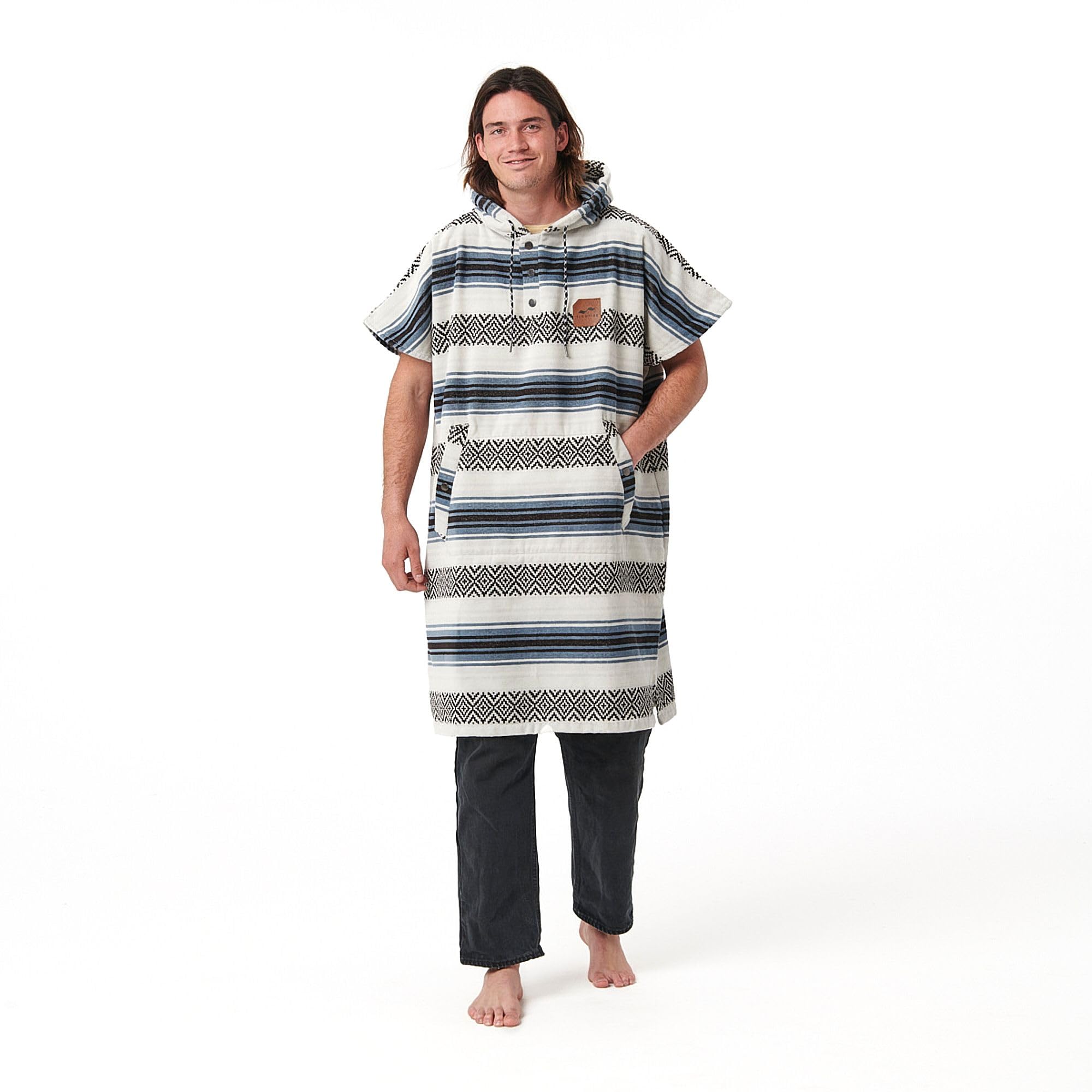 Slowtide Extra-Warm Changing Poncho | Change privately | Includes Kangaroo pouch & double layer woven hood (Small - Medium, OSO)