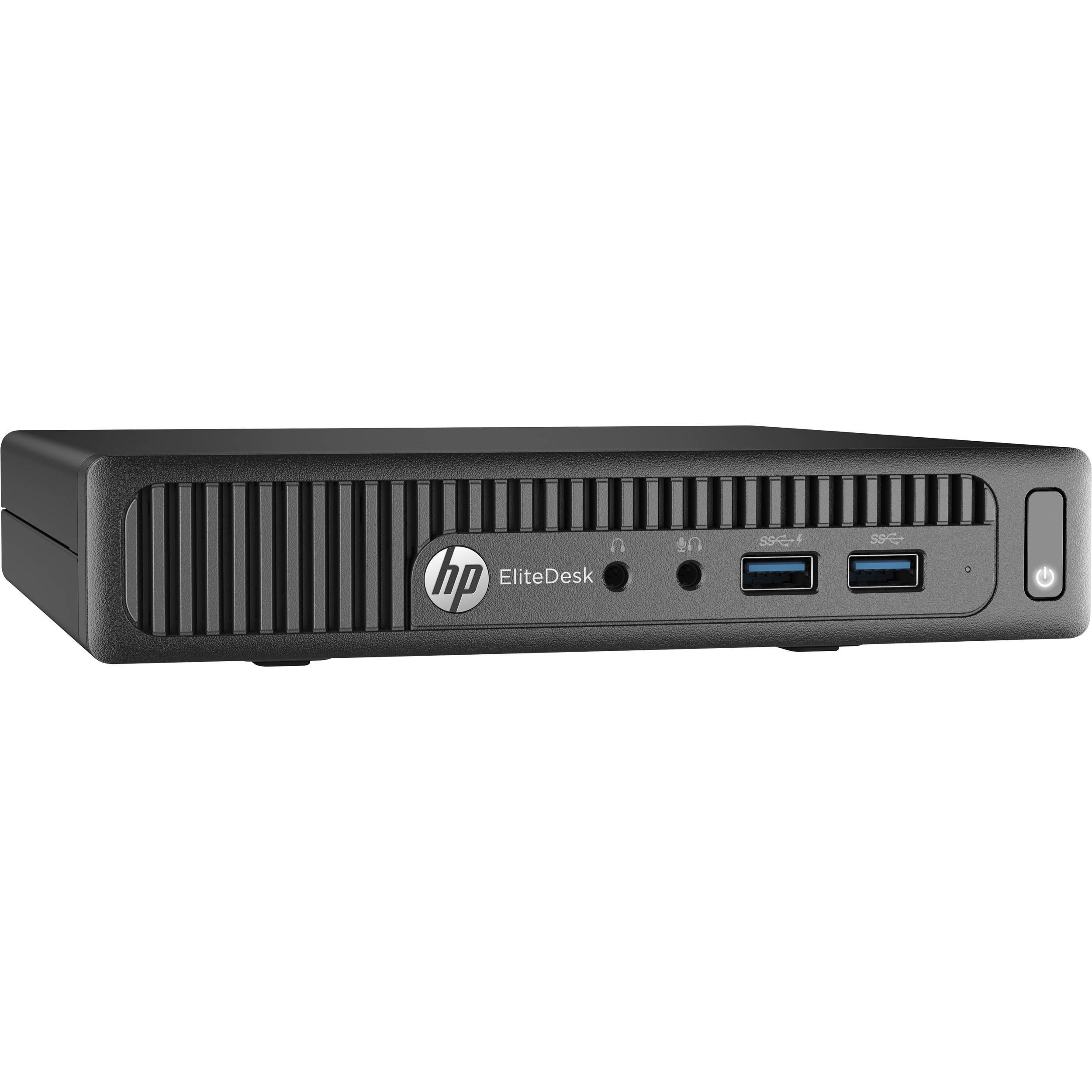 HP EliteDesk 705 G3 Business Mini Desktop PC: AMD A10 PRO-8770E, 256GB SSD, 16GB DDR4, WiFi + Bluetooth, Windows 10 Professional (Renewed)