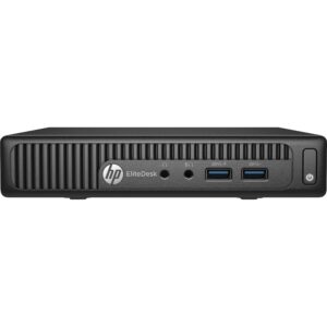 HP EliteDesk 705 G3 Business Mini Desktop PC: AMD A10 PRO-8770E, 256GB SSD, 16GB DDR4, WiFi + Bluetooth, Windows 10 Professional (Renewed)