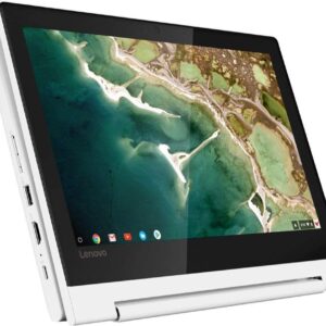 Lenovo 2020 2-in-1 11.6" Convertible Chromebook Touchscreen Laptop Computer/Quad-Core MediaTek MT8173C (4C/ 2X A72 + 2X A53)/ 4GB Memory/ 64GB eMMC/ 802.11ac WiFi/Bluetooth/Type-C/White/Chrome OS